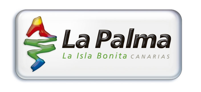 Logo La Palma – relieve rectangular